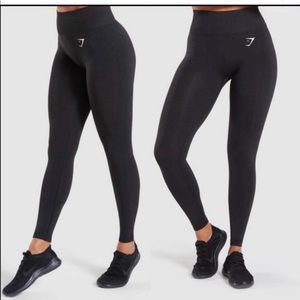 Gymshark Vital Seamless High Rise Leggings Black Small